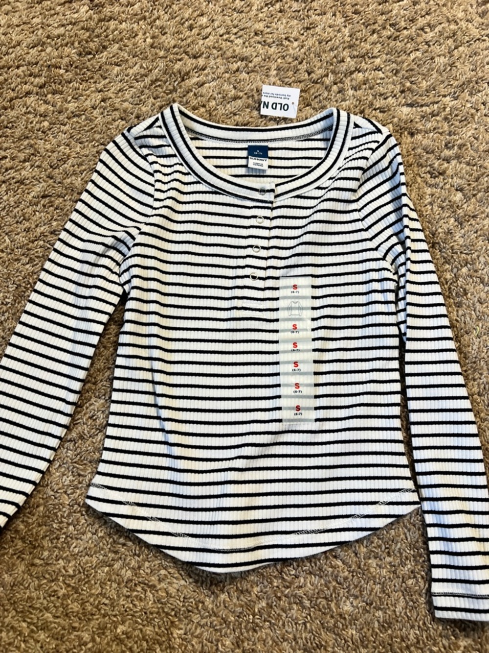 Kids old navy striped shirt